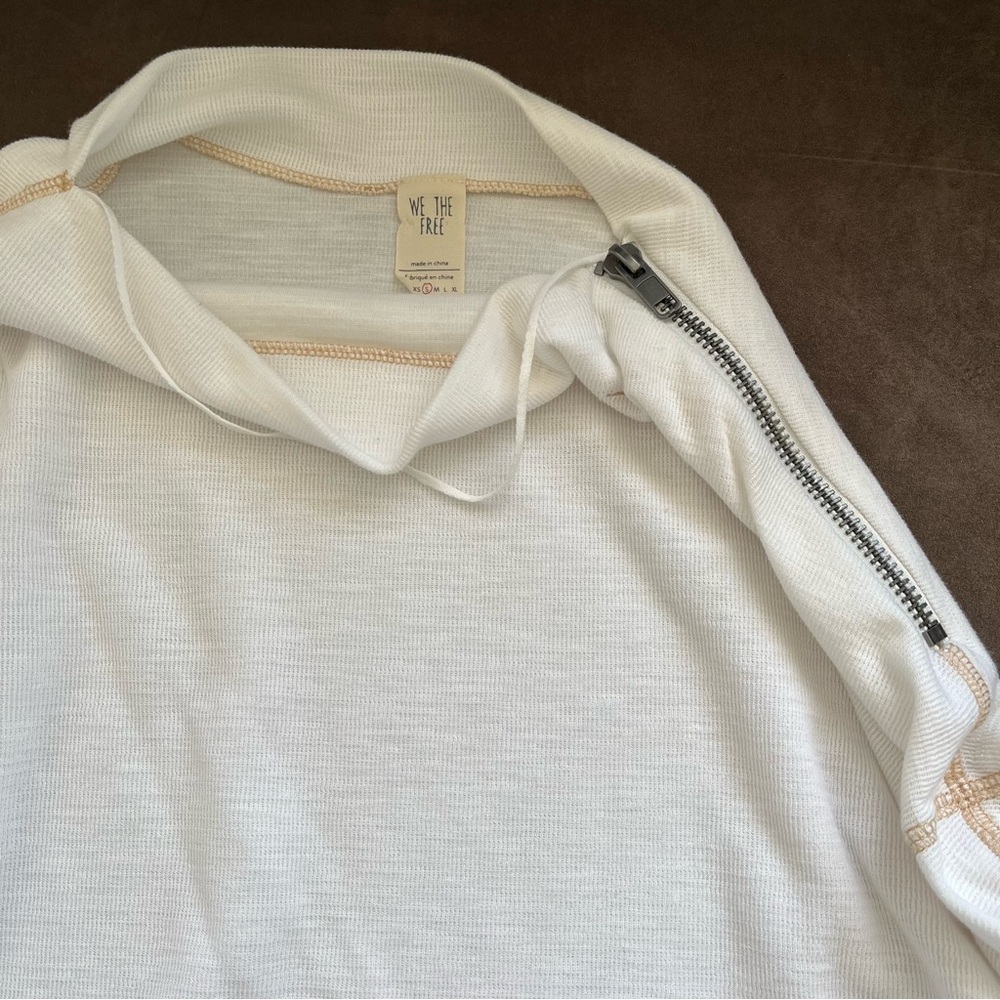 We The Free Oversized Off The Shoulder Shirt